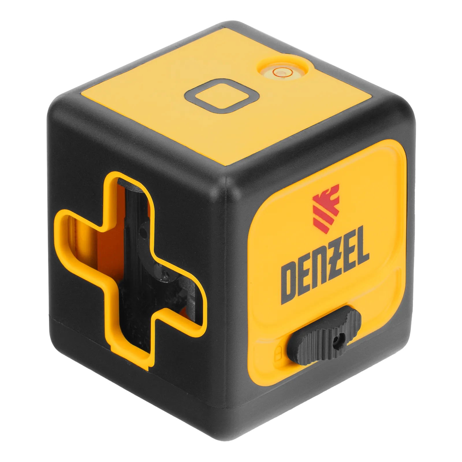 Лазерный уровень  DENZEL DQB, 30 м, зеленый луч, батарейки, сумка