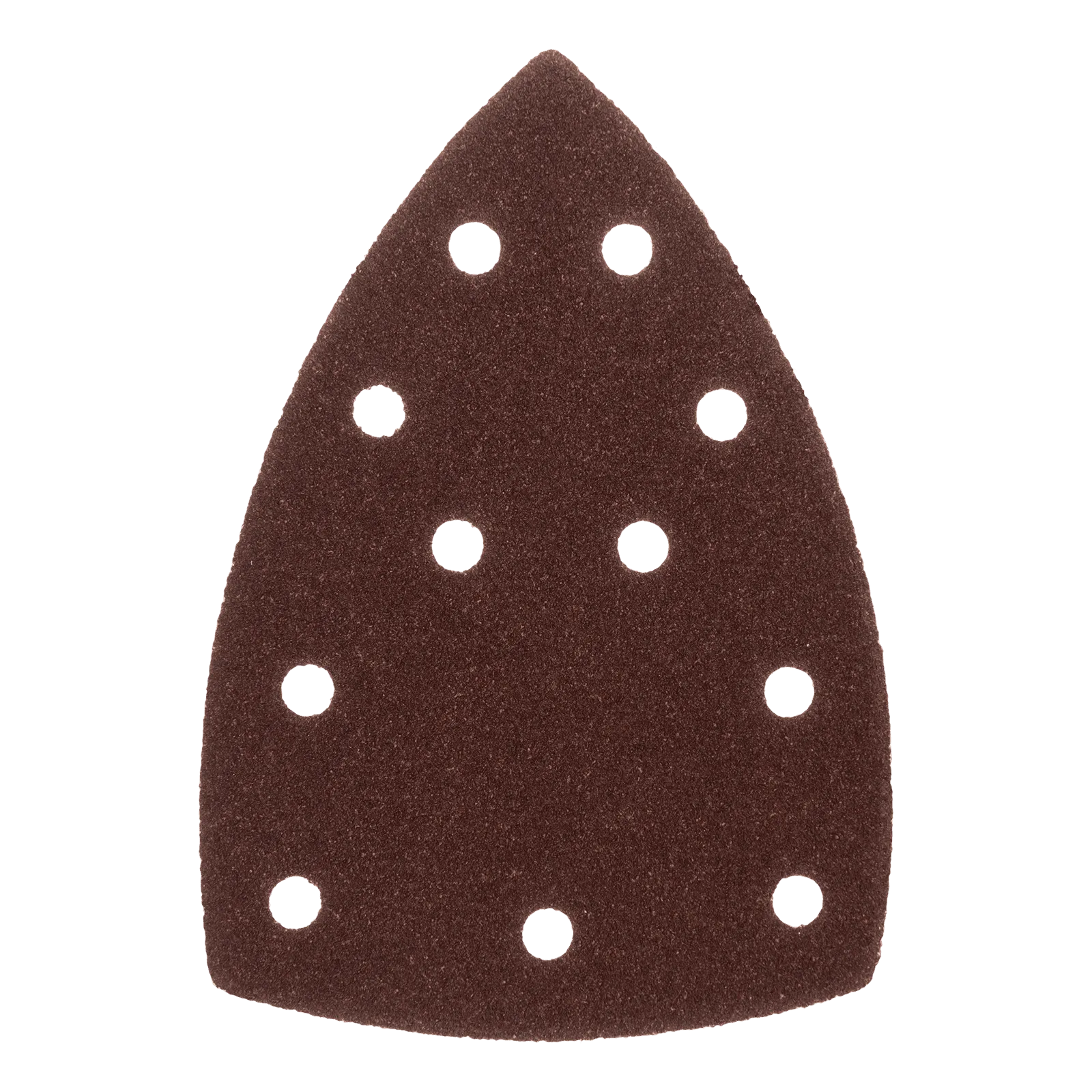 Треугольник абразивный на ворc. подложке под "липучку", перф., P 60, 150х150х100 мм, 5 шт. Denzel