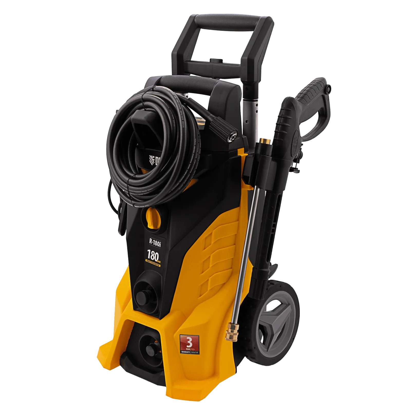 Мойка высокого давления DENZEL R-180i, 2400 Вт, 180 бар, 7.5 л/мин