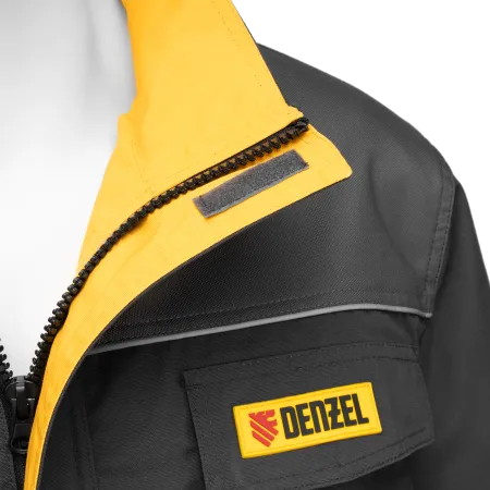 Куртка профессиональная рабочая DENZEL 65% полиэстер 35% хлопок, XXXL