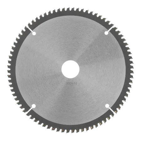 Пильный диск по алюминию DENZEL ф210 х 30 мм, 80 зубьев