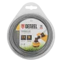 Леска для триммера DENZEL 96258 двухкомпонентная зубчатый квадрат, 2,4мм х 15м, блистер EXTRA CORD