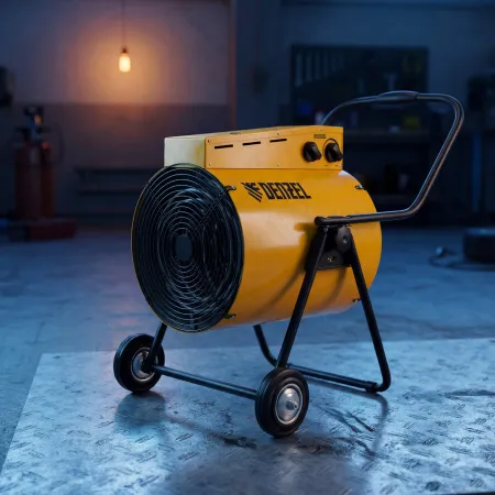 Тепловая пушка DENZEL SFH-15000, 400 В, 1600 м3/ч, вентилятор 3 режима, 9/15 кВт