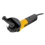 Машина шлифовальная угловая DENZEL AGD125-1000, 1000 Вт, 125 мм, 3000-10000 об/мин