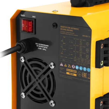 Аппарат инвертор. полуавтомат. сварки DENZEL Mini MIG-135, 130 А, ПВ 60%