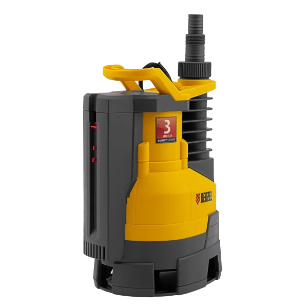 Дренажный насос DENZEL DPХ450, 450 Вт, подъем 5 м, 9000 л/ч