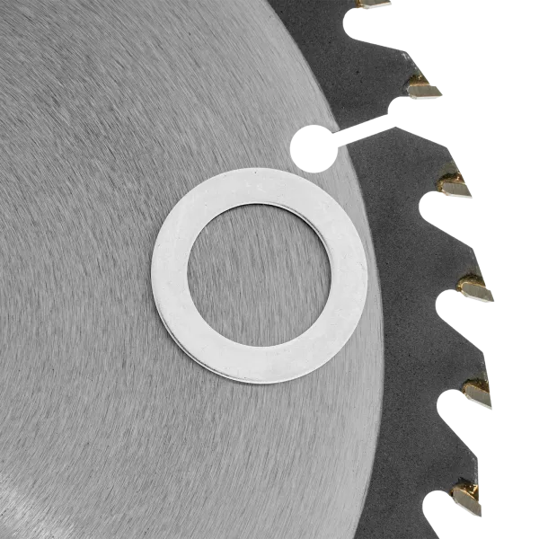 Пильный диск по дереву DENZEL с гвоздями, ф190 х 30 мм, 40 зубов