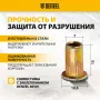 Заклепки резьбовые DENZEL стальные, оцинкованные, М5, пластиковый кейс, 100 шт.