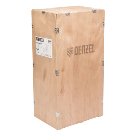 Компрессор воздушный DENZEL BCV2200/100V, 2.3 кВт, ременный привод, 100 литров, 440 л/мин