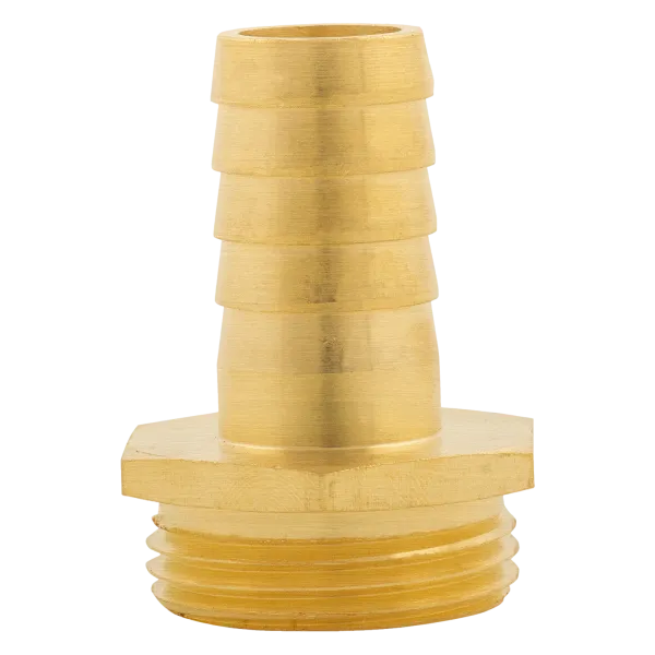 Штуцер для шланга DENZEL 97272, 3/4 дюйм, с наружной резьбой G1