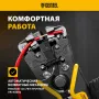 Щипцы для зачистки электропроводов DENZEL 0,2-6 мм2, функция обрезания проводов