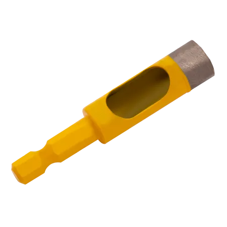 Сверло алмазное по керамограниту DENZEL 726757, 12 x 35 мм, шестигранный хвостовик