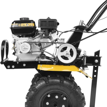 Мотоблок DPT-270, 7 л.с., ремен.сцеп, шир 85 см, глуб 35 см,фрез 3х4,ШОМ,скор 2В/1Н,кол 8" Denzel