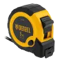 Рулетка DENZEL 5м х 19мм, двухкомп. корпус, кнопка-пауза
