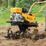 Мотоблок DENZEL DPT-370S, 7 л.с., ремен.сцеп, фрез 3х4, ШОМ, передачи 3В/1Н