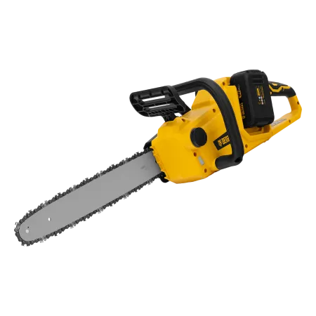 Аккумуляторная цепная пила DENZEL RCS400-36, Li-ion, 36 В, 4 Ач, шина 400 мм, бесщеточная