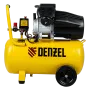 Компрессор воздушный DENZEL DCV2200/50, 2.2 кВт, прямой привод, 50 литров, 380 л/мин