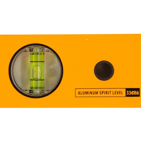 Уровень алюминиевый DENZEL 33686, 2000 мм, 3 глазка, фрезерованный