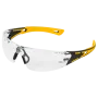 Очки защитные DENZEL открытые, поликарбонатные, прозрачная линза, 2х комп.дужки