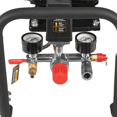 Компрессор воздушный DENZEL BCW3000-T/100, 3.0 кВт, ременный привод, 100 литров, 520 л/мин