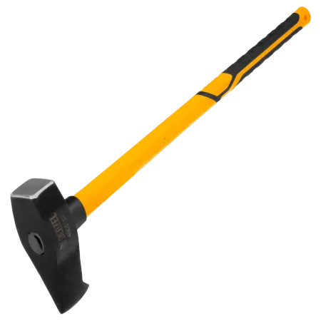 Колун-кувалда DENZEL 4000 г, кованая, фибергласовая  рукоятка c TPR покрытием, 880 мм