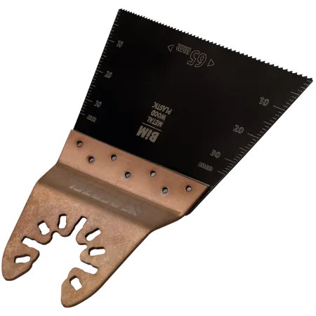 Насадка для МФИ DENZEL 782303 режущая прямая, BiM, по металлу и дереву, 65 x 1.2 мм