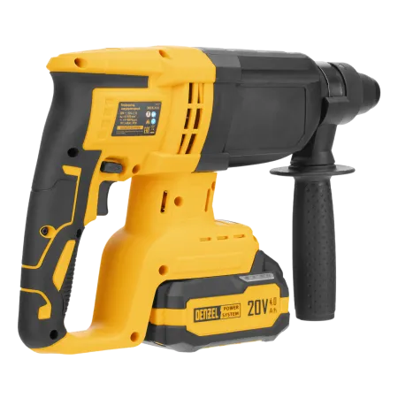 Перфоратор аккумуляторный бесщет. DENZEL RHH-BL-20-28, 3 Дж, Li-Ion, 20 В