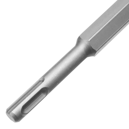 Зубило DENZEL, 14 х 20 х 250 мм, 40Cr, SDS PLUS