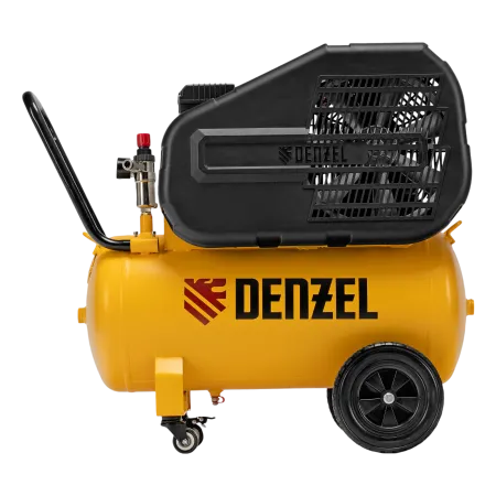 Компрессор воздушный DENZEL рем. привод BCI 2100/50, 2,1 кВт, 50 литров, 400 л/мин