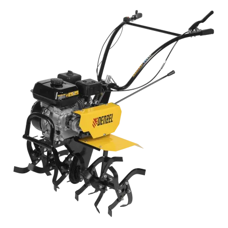 Мотоблок DPT-270, 7 л.с., ремен.сцеп, шир 85 см, глуб 35 см,фрез 3х4,ШОМ,скор 2В/1Н,кол 8" Denzel