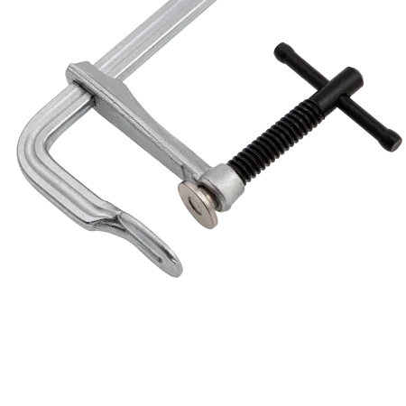 Струбцина DENZEL F-образная, 80x300мм, кованая