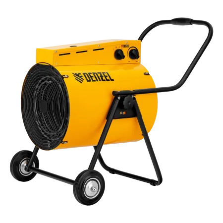 Тепловая пушка DENZEL SFH-15000, 400 В, 1600 м3/ч, вентилятор 3 режима, 9/15 кВт