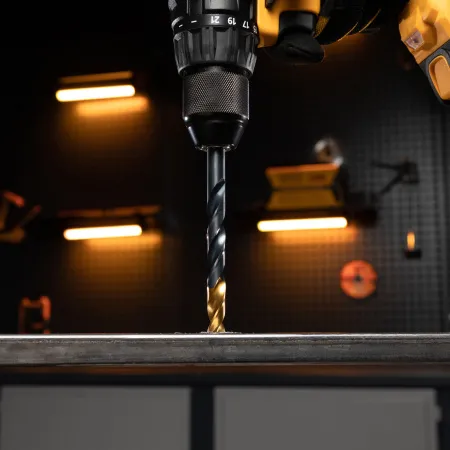 Набор сверл по металлу DENZEL 1-13 мм, HSS-Tin, Golden Tip, 25 шт