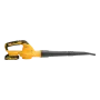 Воздуходувка аккумуляторная DENZEL AB-500, 60 м/с, 500 м3/ч, Li-Ion, 20 В