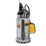 Дренажный насос DENZEL DP600X, 600 Вт, высота подъема 7.5 м, 8500 л/ч