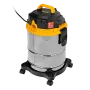 Пылесос строительный DENZEL SVC15, 1200 Вт, бак 15 л, шланг 2 м