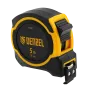 Рулетка DENZEL 5м х 19мм, двухкомп. корпус, магнитный обрезиненный зацеп