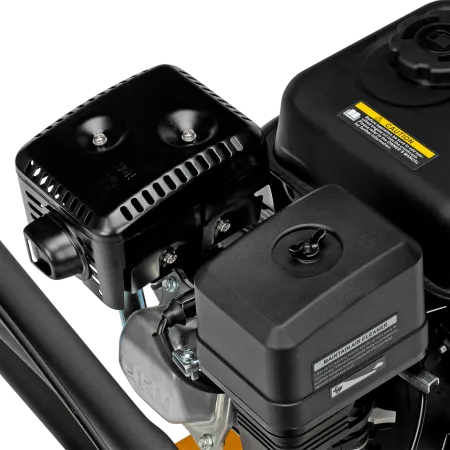 Виброплита бензиновая DENZEL VC-30W, 30 кН, 60*45 см, 196 см3, бак для воды