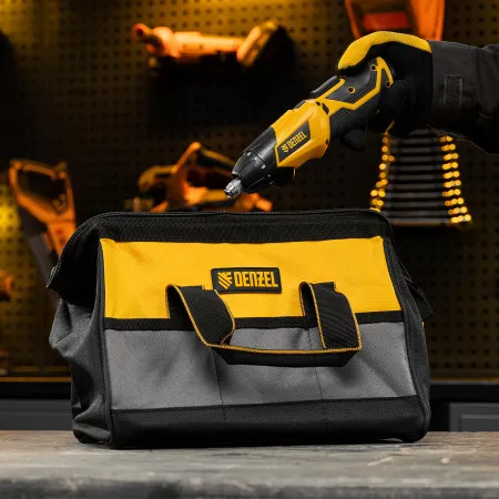 Сумка для инструмента DENZEL 305х190х195 мм, 14 карманов