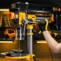 Станок сверлильный радиальный DENZEL DDM-550R, 550 Вт, 16 мм, 12 ск., настольный