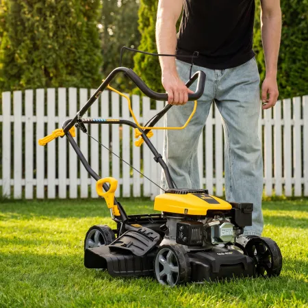 Газонокосилка бензиновая DENZEL GLD-410SP-K, 150 см3, 41 см, привод, 40 л