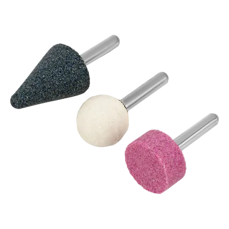 Пневмошлифмашина прямая DENZEL PGS25000, 25000 об/мин, 10 шлиф. камней, цанга - 3, 6 мм, 113 л/мин