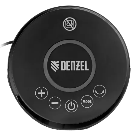 Тепловентилятор керамический DENZEL DTFC-2000X, 2 кВт, wi-fi, пульт, динамик, вращение, 3 реж.
