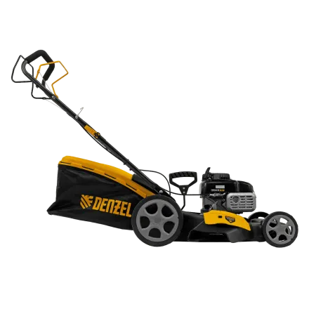 Газонокосилка бензиновая DENZEL GLR-510SP-ZS, 171 см3, ширина 51 см, привод, травосборник 65 л