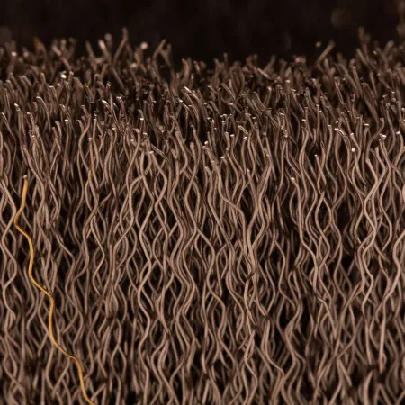 Щетка для УШМ DENZEL 746053, 100 мм, «чашка», витая нержавеющая проволока 0.3 мм, М14