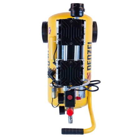 Компрессор безмасляный DENZEL DLS950/24, 950 Вт, 165 л/мин, ресивер 24 л, малошумный