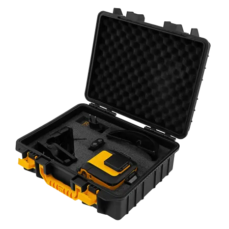 Лазерный уровень мультипризм. DENZEL LXI 360-2 Green, 30 м, 520 нм, акк. Li 2800 mAh, резьба 1/4"