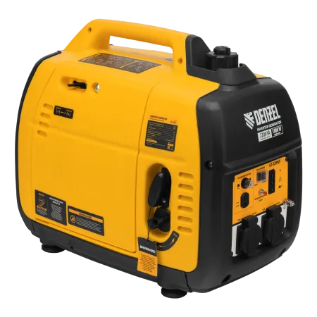 Инверторный генератор DENZEL GT-2200iS, 2.2 кВт, 230 В, бак 4 л, ручной старт