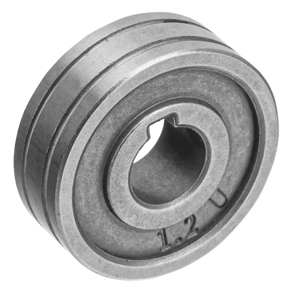 Подающий ролик DENZEL U профиль под алюминиевую проволоку 1,0-1,2 мм, 2 шт