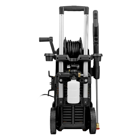 Моечная машина высокого давления DENZEL R-200D, 2400 Вт, 200 бар, 420 л/ч, с барабаном